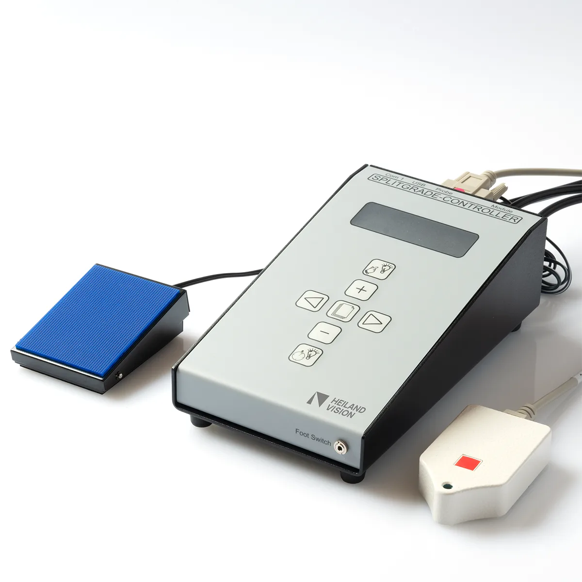 Splitgrade controller with foot pedal and sensor